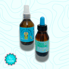 Kit Duplinha fortalecimento capilar |1 Tônico Sansão sem Dalila + 1 Óleo vegetal de alecrim - loja online