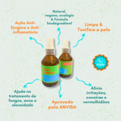Kit Limpa, Limpa (argila verde) + Tchau, Espinhas (hidrolato melaleuca) | Vegano - ECOLITA