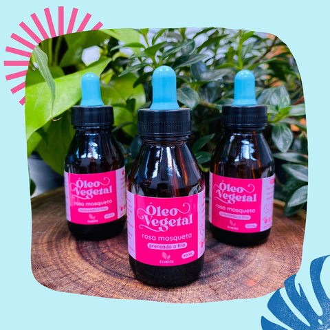 Óleo vegetal de rosa mosqueta | Vegano e ecológico