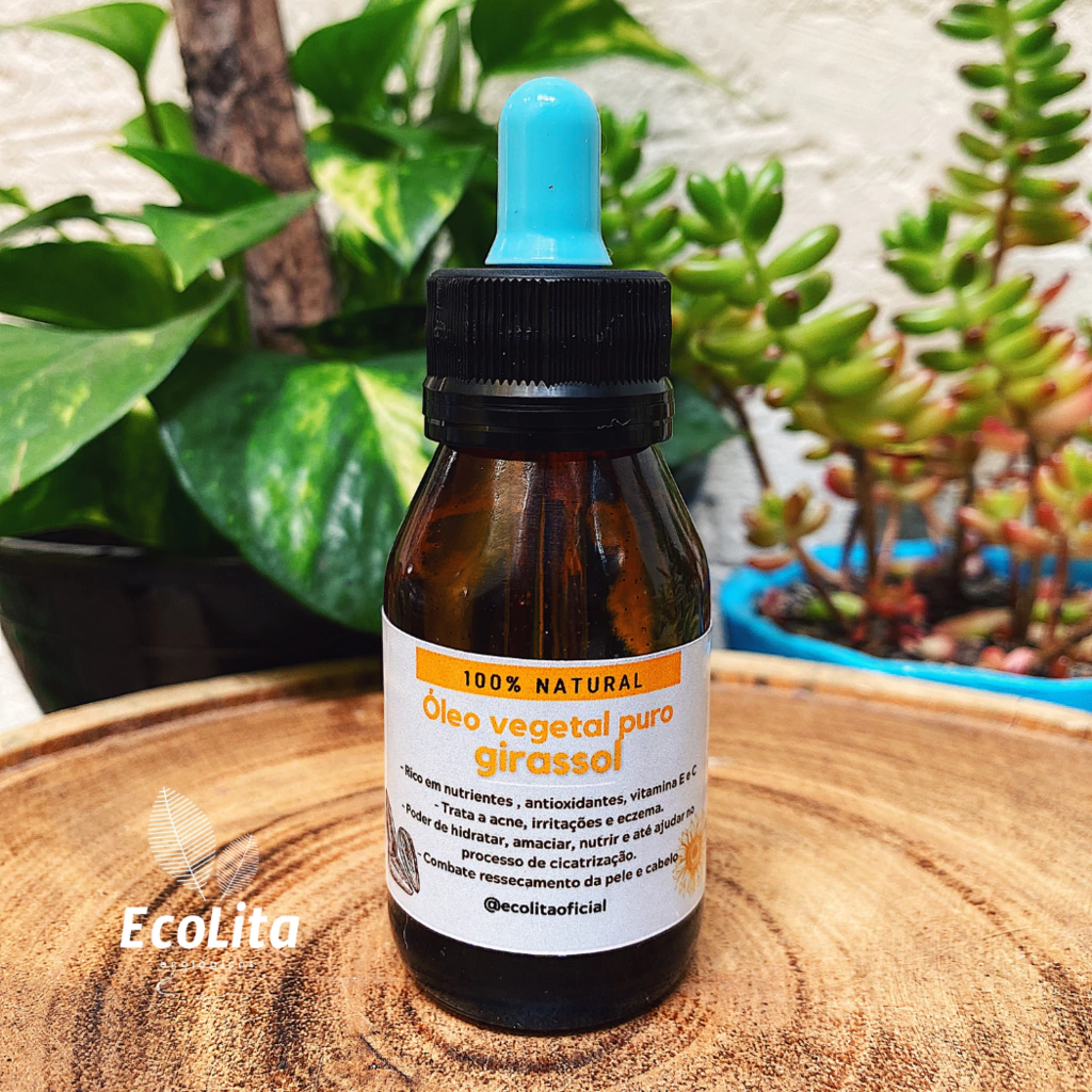 Óleo vegetal de girassol.