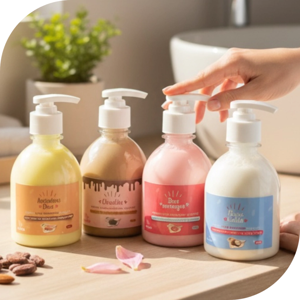 Kit com 4 Cremes Corporais Ultra Hidratantes | Artesanais | EcoLita