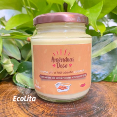 Creme Amêndoas Doce Ultra hidratante corporal | Artesanal