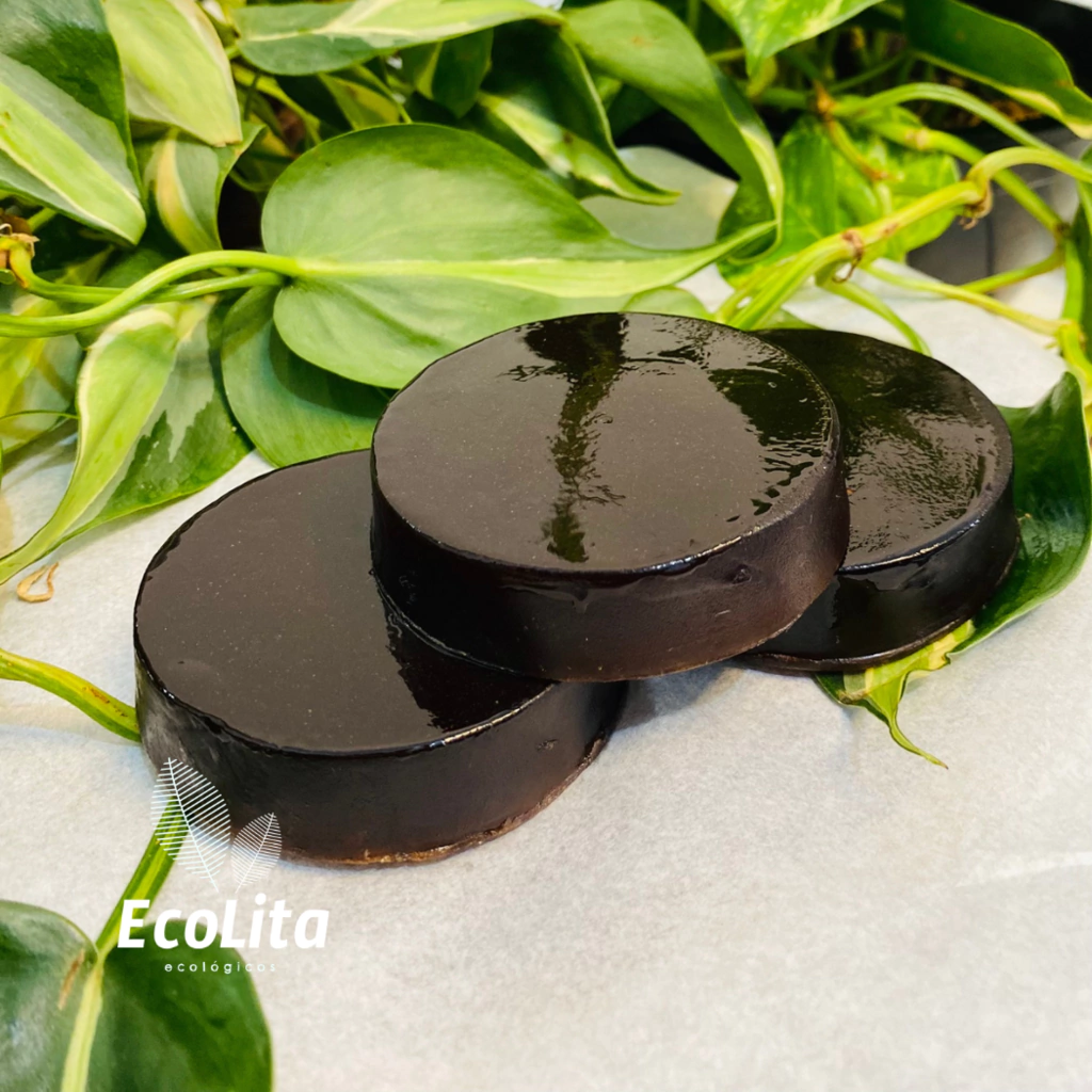 Sabonete fitoterápico de canela e laranja doce.