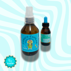 Kit Duplinha fortalecimento capilar |1 Tônico Sansão sem Dalila + 1 Óleo vegetal de alecrim - ECOLITA