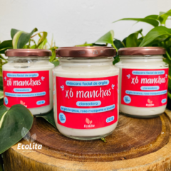 Máscara facial Xô Manchas clareadora de argila branca - comprar online