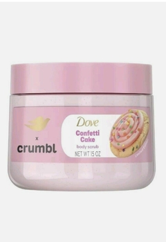 Dove X Crumbl Esfoliante corporal - Confetti Cake (Edição limitada)