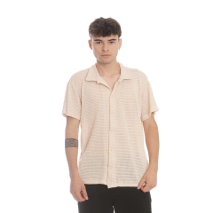 Imagen de Camisa Crochet Manga Corta