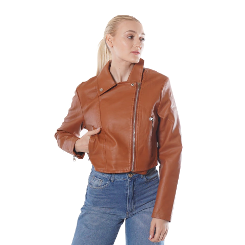 Campera de Cuero Ecologico