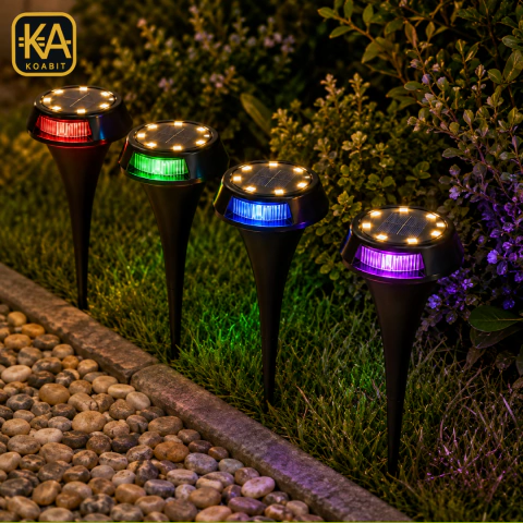 Pack x4 Luz Led Estaca Solar