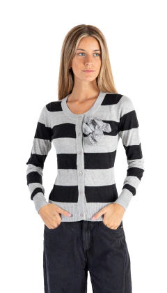 Cardigan Rayado