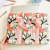 Porta Notebook Matelasse Flores Rosas