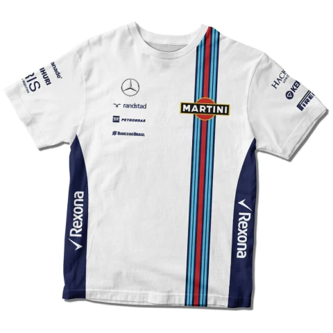 camiseta felipe massa f1 wiliams