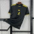 Camisa de futebol México Edição Especial 25/25 ouro em preto com detalhes em amarelo