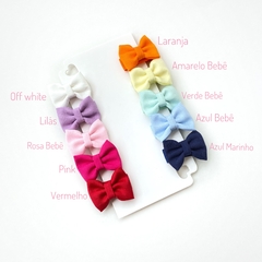 KIT 10 MINI LAÇOS GRAVATINHA (3CM) - comprar online