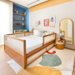 Cama Lírio com Cama Auxiliar