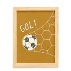 Quadro Decorativo Brincar de Bola