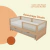 Cama Lírio com Cama Auxiliar - Muskinha - Design que cuida