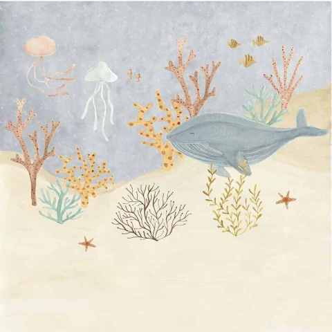 Painel de Parede Fundo do Mar
