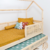 Cama Lírio com Casinha Removível Pinus com Cama Auxiliar