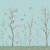 Painel de Parede Jardim Giz Pastel