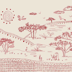 Painel de Parede África by Kesley Santiago