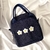 Shoulder Bag Lili - Jeans - Margaridas