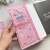 Capa Botão de Imã para Livro - M - Abelhinhas Rosa - comprar online