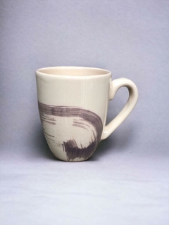 Taza bombé pincelada - tienda online