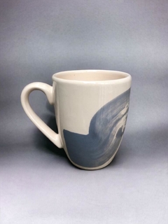 Taza bombé pincelada - comprar online