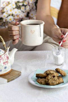 Tazón corazón en internet