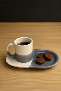 Bandeja oval bicolor - comprar online