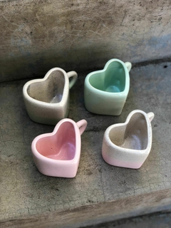 Jarrito corazón bicolor en internet