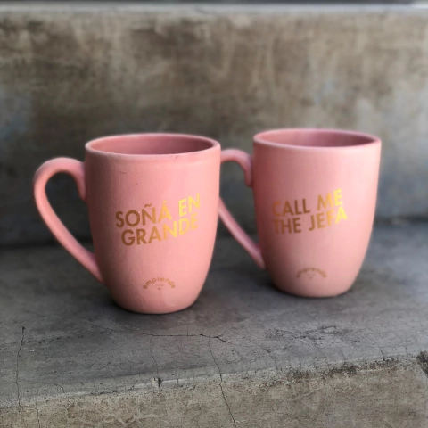 Taza bombé Frases (OUTLET) - comprar online