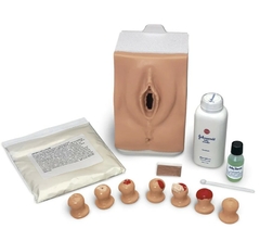 Simulador de exame cervical e exame de Papanicolau
