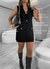 Conjunto Agnes Máxi Colete e Saia em Modal com Detalhe Botões - comprar online