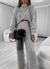 Imagem do Conjunto Aurora Calça e Cropped Manga Longa em Tricot Mousse Vinho