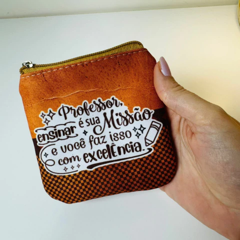 Kit 50 Porta Moedas Simples PERSONALIZADO - QUALQUER TEMA