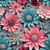 Recorte Estampado Retangular Floral 3D - Modelo 13