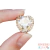 Aplique Coração com Strass Luxo 20mm