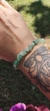 Pulseira Quartzo verde ( Bruta )