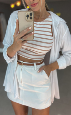 Camisa Alongada Callie - loja online