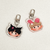 chaveiros kuromi e my melody jikook