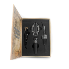 SCHON · SET DE VINO 4 ELEMENTOS WORLD OF WINE - comprar online