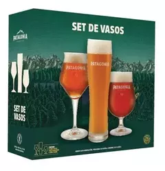 TRIPACK · PATAGONIA · SET DE VASOS