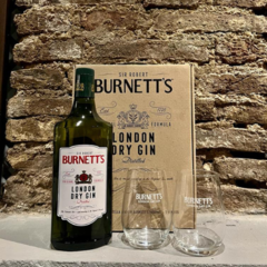 GIFTPACK BURNETT`S + 2 VASOS