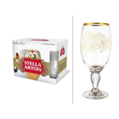 SET · STELLA ARTOIS · COPA BON APPÉTIT CHALICE + 5 LATAS - comprar online