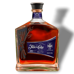 FLOR DE CAÑA · 130TH ANIVERSARY · 20YO · 750ML