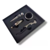 SET · 4 ACCESORIOS PARA VINO CUADRADO