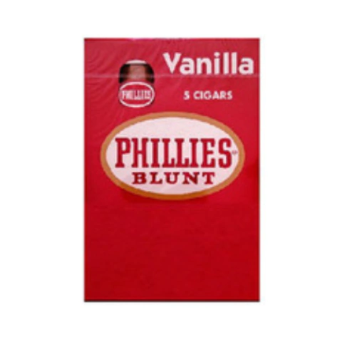 PHILLIES · BLUNT · VAINILLA · 5 CIGARS