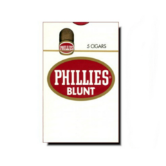 PHILLIES · BLUNT · 5 CIGARS